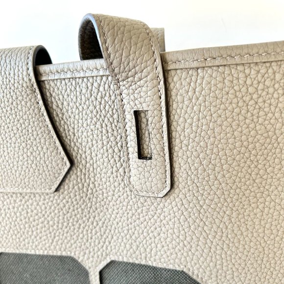 Hermes Monsieur B Toile Veau - Picture 7 of 15